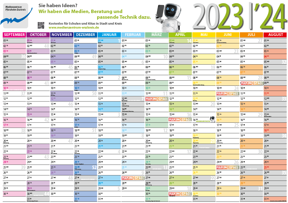Enzkreis Medienzentrum Kalender